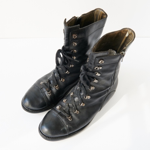 80s - SUSAN BENNIS - WARREN EDWARDS - Boots - Men\'s - 10 - BLK Leather main image 6
